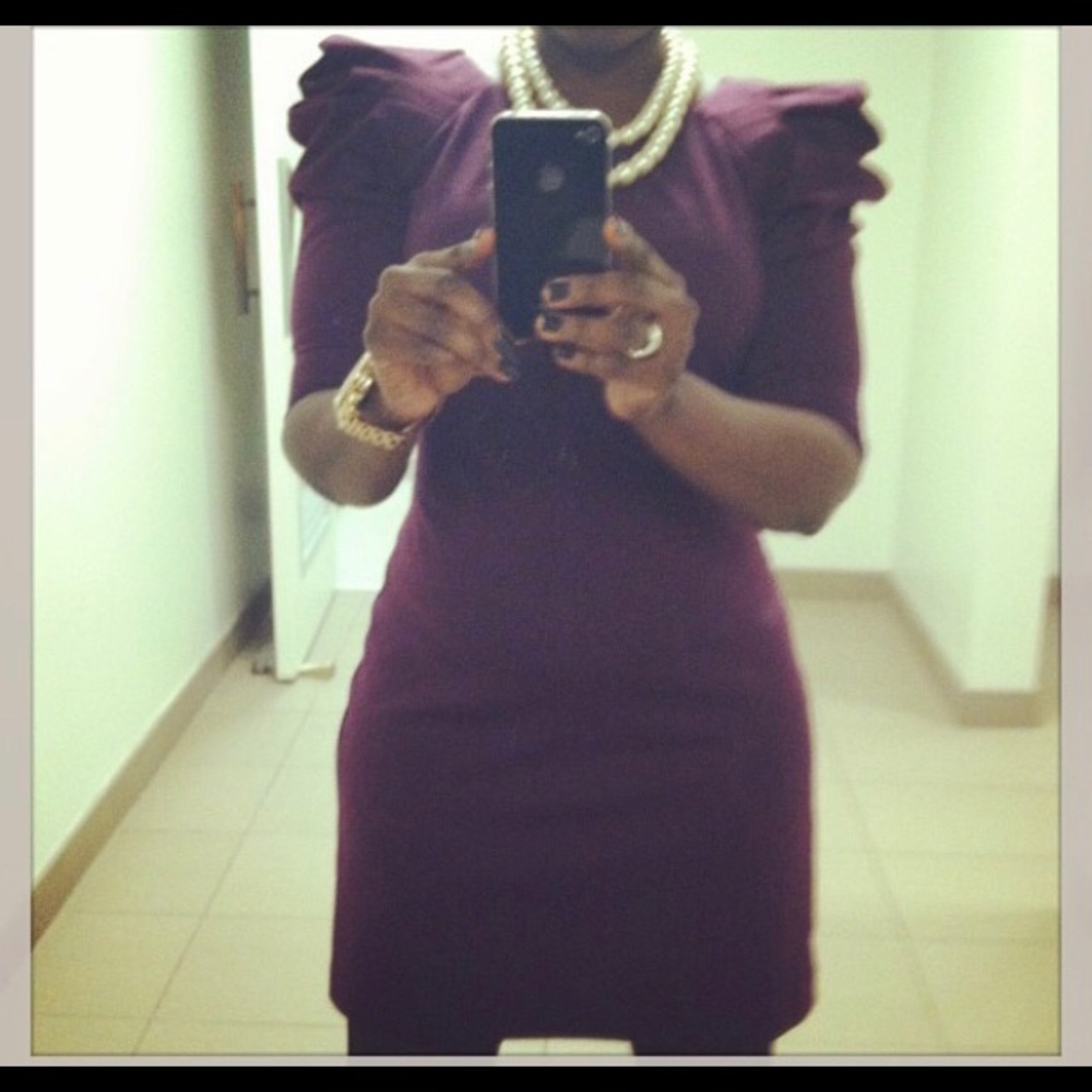 Plum Jessica Simpson Dress
